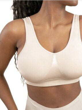 Shapermint Essentials Women's Everyday Throw-on Wire Free Bralette 91404 4XL NWT